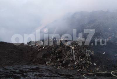 Пожар на МПБО-2 в Янино полностью ликвидирован