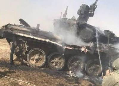 Российские военные потеряли новый танк и стратегический бомбардировщик