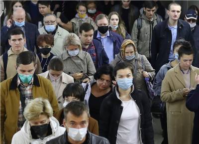 В России за сутки выявлено 5,7 тыс. новых случаев коронавируса
