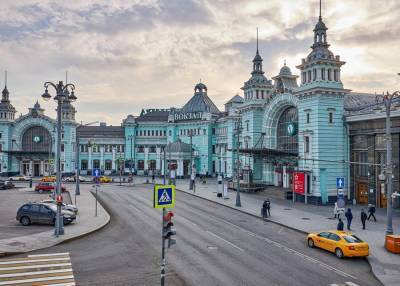 Здание Белорусского вокзала украсят в честь его 150-летия
