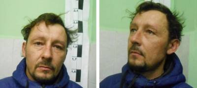 Полиция Петрозаводска разыскивает подозреваемого в краже мужчину
