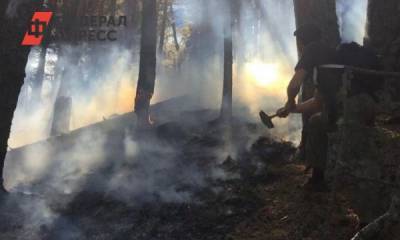 Темрезов контролирет ситуацию с пожаром в Учкуланском лесничестве