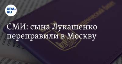 Александр Лукашенко - Николай Лукашенко - СМИ: сына Лукашенко переправили в Москву - ura.news - Москва - Белоруссия