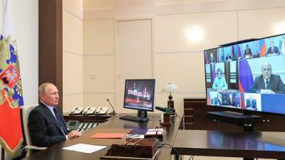Путин обсудил с членами Совбеза подготовку к выступлению на Генассамблее ООН