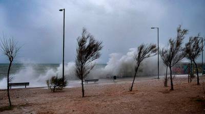 Режим ЧП объявлен в Греции из-за циклона "Янос"