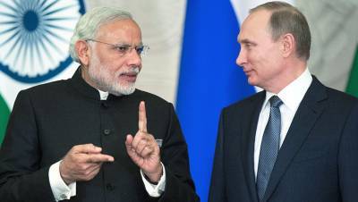 Путин переговорил по телефону с премьером Индии