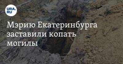 Мэрию Екатеринбурга заставили копать могилы