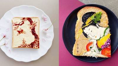 Лучший инстаграм: Встречайте Манами Сасаки — японскую художницу, которая создает искусство прямо на тостах