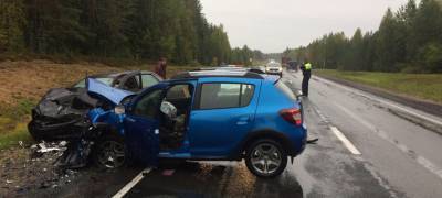 Смертельная авария произошла на трассе в Карелии