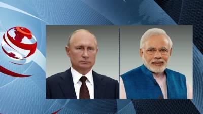 Владимир Путин поздравил премьер-министра Индии Нарендру Моди с 70-летием