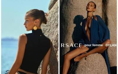 Мечты о лете: Белла Хадид в новой рекламной кампании Versace (ФОТО)