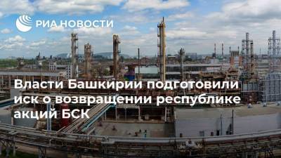 Власти Башкирии подготовили иск о возвращении республике акций БСК