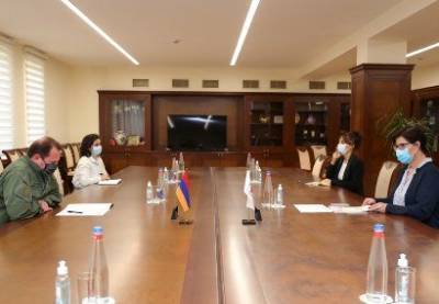 Министр обороны Армении принял руководителя представительства МККК в Ереване