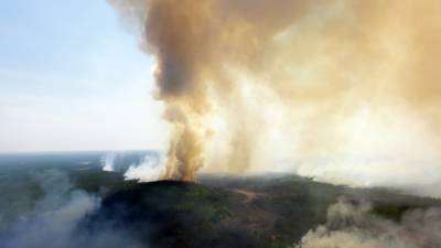 Якутию вновь охватили лесные пожары
