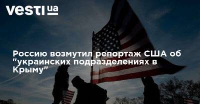 Россию возмутил репортаж США об "украинских подразделениях в Крыму"