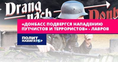 «Донбасс подвергся нападению путчистов и террористов» –...