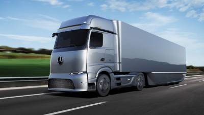 Mercedes-Benz представила прототип водородного грузовика