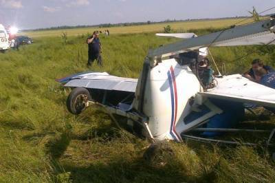 Под Ульяновском пилот легкомоторного самолёта погиб при жёсткой посадке
