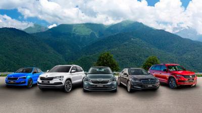 Привлекательные предложения на покупку Автомобилей ŠKODA в сентябре