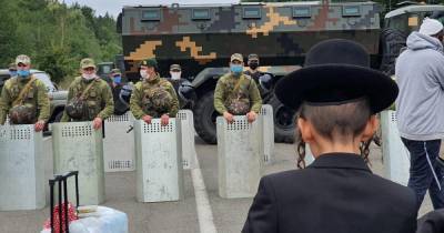 Пограничники Украины задержали пытавшихся нарушить госграницу хасидов