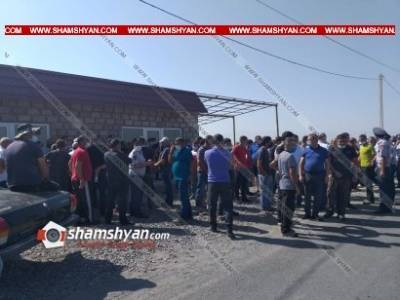 Акция протеста в Армавирской области: перекрыта автодорога Эчмиадзин-Маркара