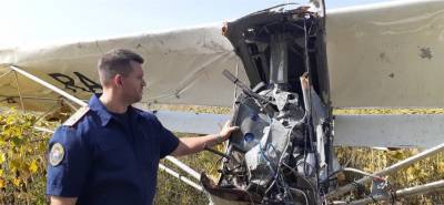 При падении самолёта погиб 57-летний пилот-частник. Появилось видео с места событий