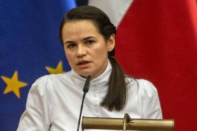 Тихановская потребовала обратить на Белоруссию «международное внимание»
