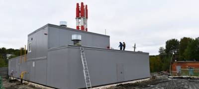 В Карелии завершается строительство газовой котельной за 100 млн рублей
