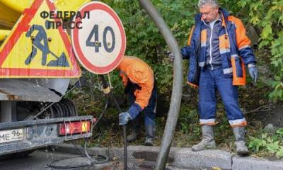 В Екатеринбурге усилили контроль за прочисткой ливневки