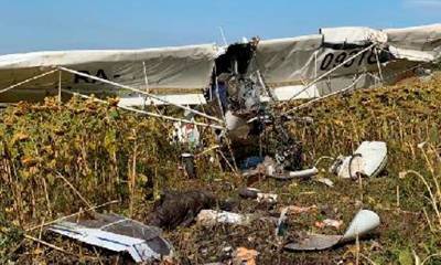 Под Ульяновском разбился самолет, нелегально орошавший поля. Есть жертвы