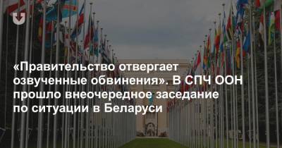 «Правительство отвергает озвученные обвинения». В СПЧ ООН прошло внеочередное заседание по ситуации в Беларуси