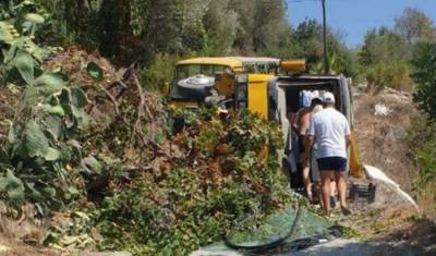 На юге Турции попал в аварию автобус с российскими туристами