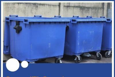 Убранные из-за ремонта стадиона в Пскове мусорные баки вернут на место