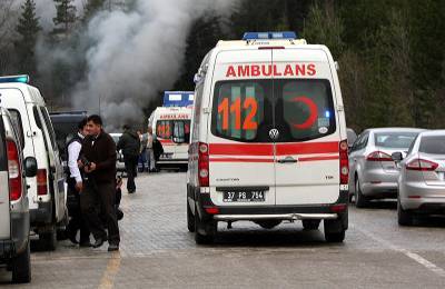 Два автобуса с россиянами столкнулись в Турции, есть раненые