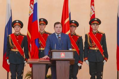 Появился подробный отчет о церемонии вступления Алексея Островского в должность губернатора Смоленской области