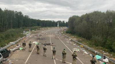 Хасиды полностью покинули КПП возле границы с Беларусью