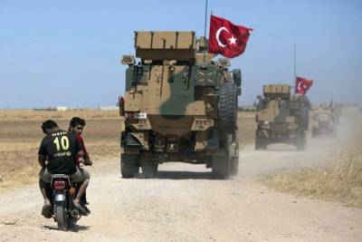 Россия атаковала колонну турецких войск в Сирии