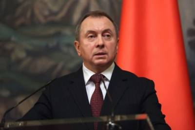 Макей рассказал об ответе Белоруссии на возможные санкции Евросоюза