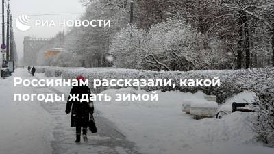 Россиянам рассказали, какой погоды ждать зимой