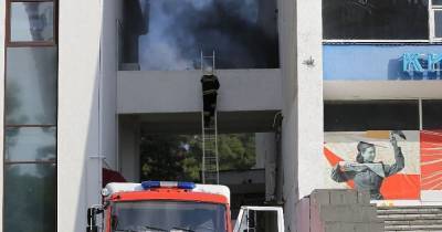 Названа предварительная причина пожара в кинотеатре «Буревестник» в Геленджике