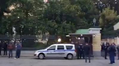 МВД уточнило, что случилось у резиденции посла США в Москве