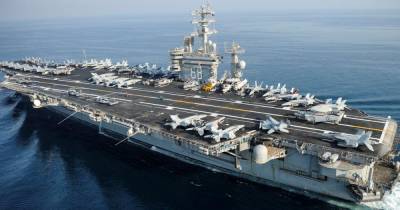 Авианосная ударная группа ВМС США зашла в Персидский залив