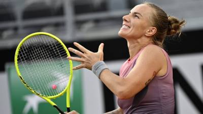 Кузнецова проиграла Свитолиной в 1/8 финала турнира в Риме