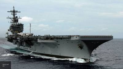 Ударная группа кораблей ВМС США вошла в акваторию Персидского залива