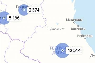 Более 400 новых случаев COVID-19 выявили на Северном Кавказе за сутки