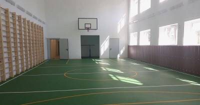 В Красноармейском районе по нацпроекту отремонтировали школьный спортзал