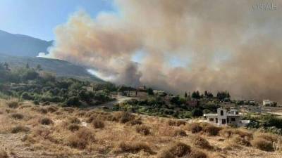 Сирийские власти ликвидировали пожар в провинции Хама