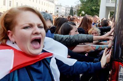 Белорусская оппозиция переходит красную черту