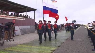 Прошло торжественное открытие стратегических военных учений «Кавказ-2020»