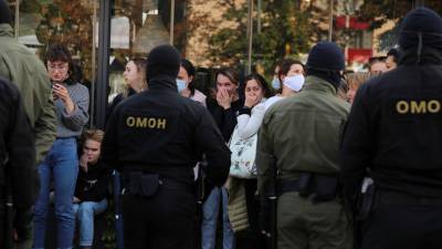 В Минске на акции протеста прошли задержания